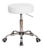 LZ 21SP židle lékařská, HR sedák, ekokůže bílá